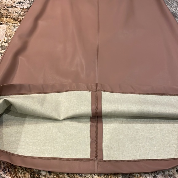 Prologue A-Line Faux Leather Midi Skirt - NWT - Picture 9 of 13